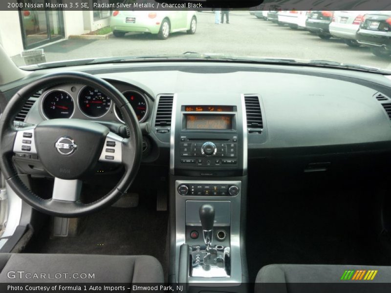 Radiant Silver Metallic / Charcoal Black 2008 Nissan Maxima 3.5 SE