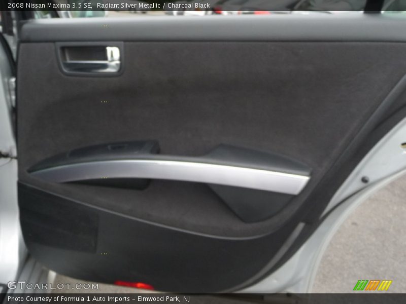 Radiant Silver Metallic / Charcoal Black 2008 Nissan Maxima 3.5 SE