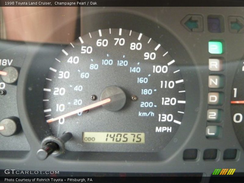 Champagne Pearl / Oak 1998 Toyota Land Cruiser