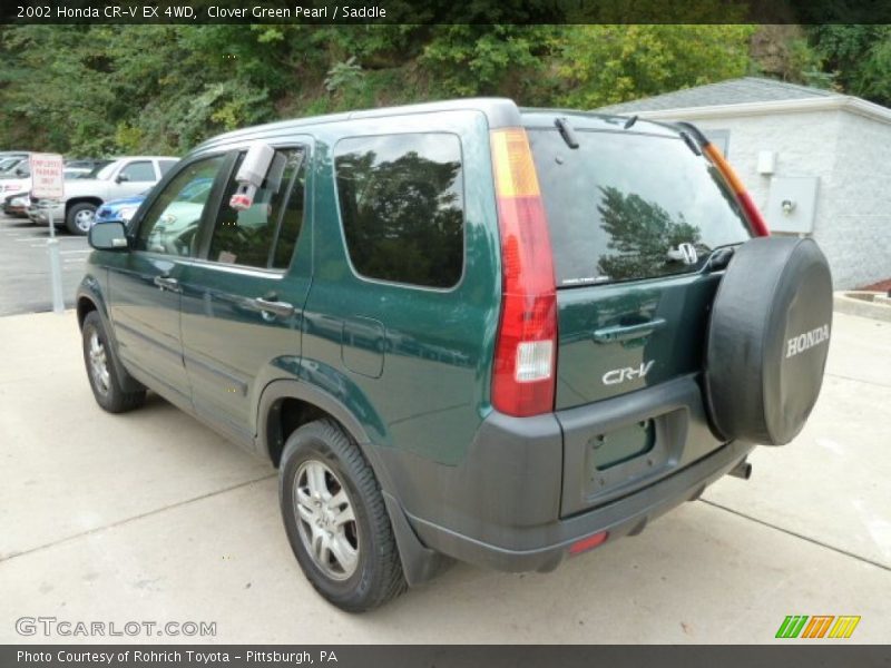  2002 CR-V EX 4WD Clover Green Pearl