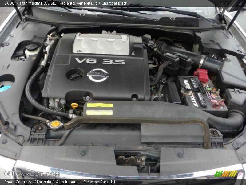 Radiant Silver Metallic / Charcoal Black 2008 Nissan Maxima 3.5 SE