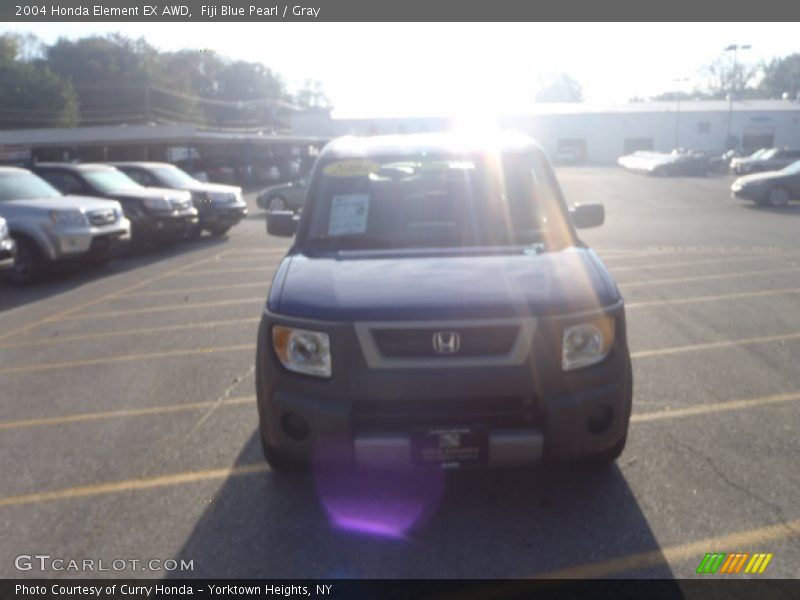Fiji Blue Pearl / Gray 2004 Honda Element EX AWD
