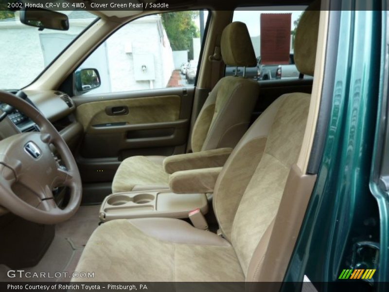  2002 CR-V EX 4WD Saddle Interior