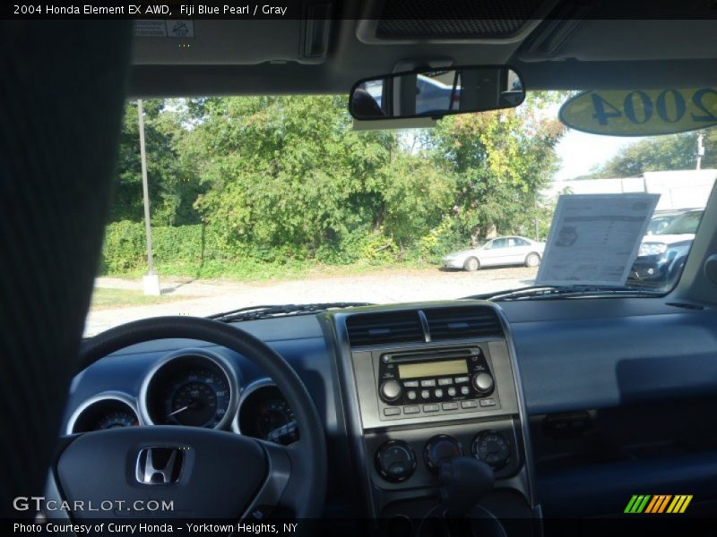 Fiji Blue Pearl / Gray 2004 Honda Element EX AWD