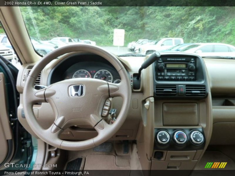 Dashboard of 2002 CR-V EX 4WD