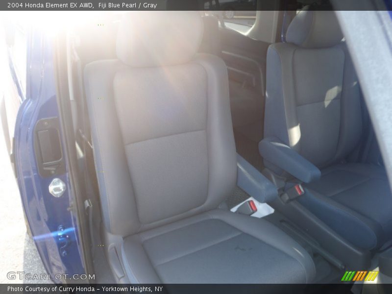 Fiji Blue Pearl / Gray 2004 Honda Element EX AWD