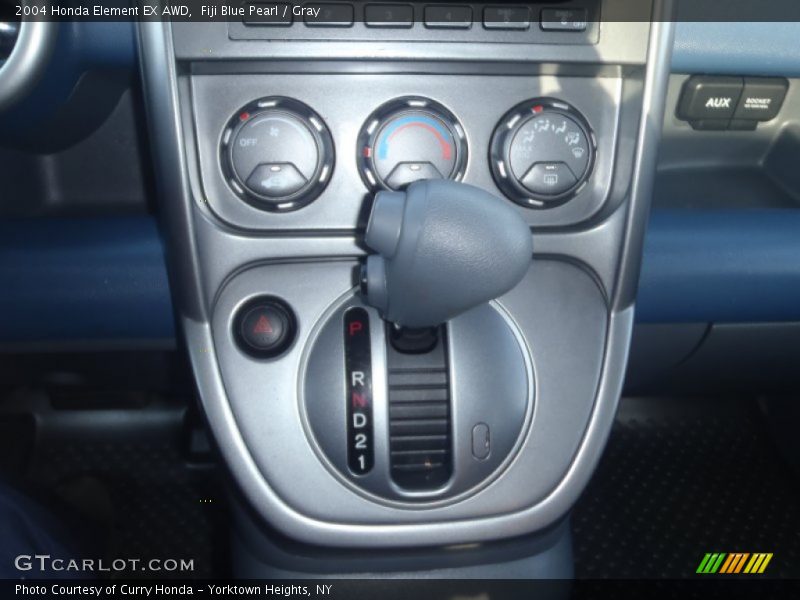 Fiji Blue Pearl / Gray 2004 Honda Element EX AWD