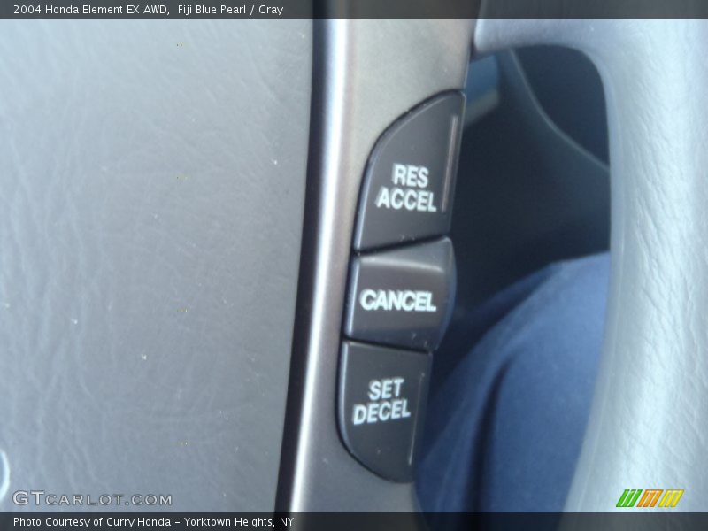 Fiji Blue Pearl / Gray 2004 Honda Element EX AWD