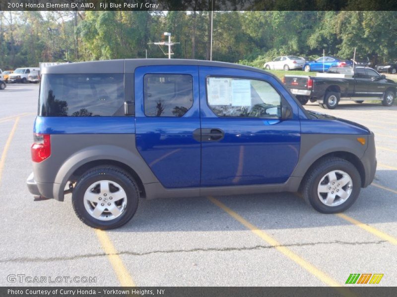 Fiji Blue Pearl / Gray 2004 Honda Element EX AWD