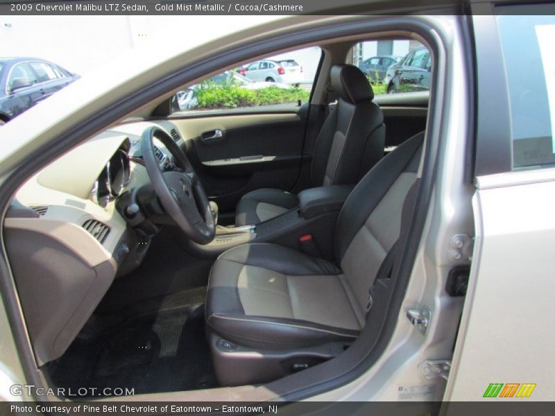 Gold Mist Metallic / Cocoa/Cashmere 2009 Chevrolet Malibu LTZ Sedan