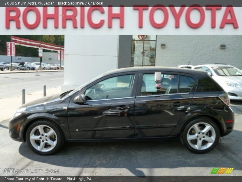 Black Sapphire / Charcoal 2008 Saturn Astra XR Sedan