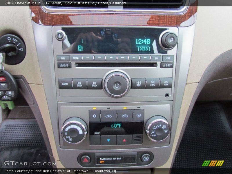 Gold Mist Metallic / Cocoa/Cashmere 2009 Chevrolet Malibu LTZ Sedan