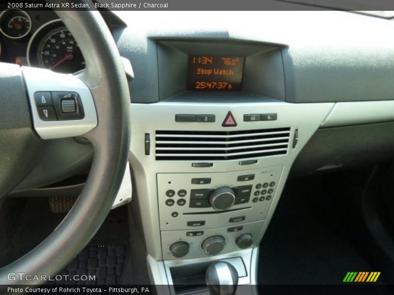 Black Sapphire / Charcoal 2008 Saturn Astra XR Sedan