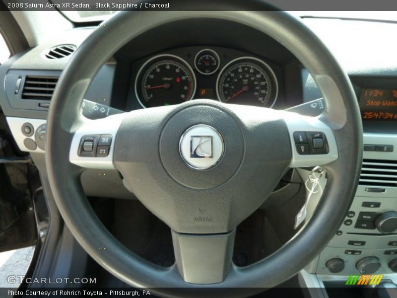 Black Sapphire / Charcoal 2008 Saturn Astra XR Sedan