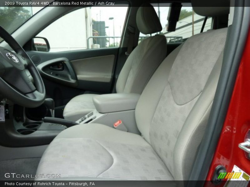 Barcelona Red Metallic / Ash Gray 2009 Toyota RAV4 4WD