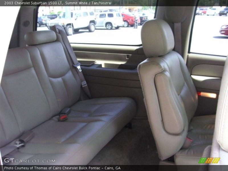  2003 Suburban 1500 LT Tan/Neutral Interior