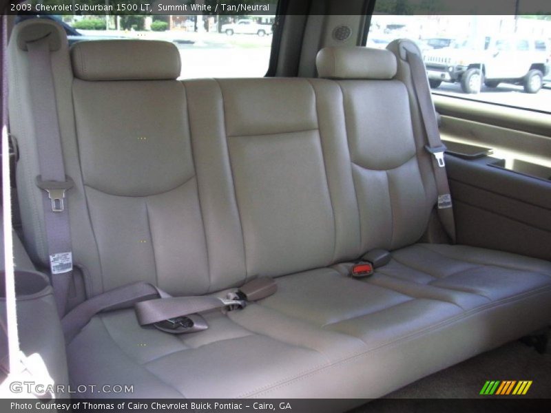  2003 Suburban 1500 LT Tan/Neutral Interior