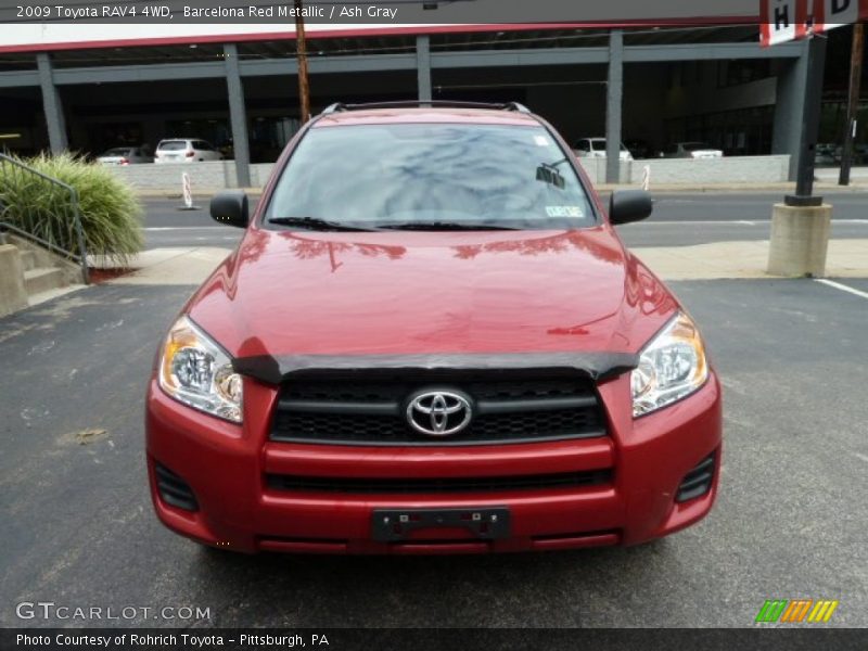 Barcelona Red Metallic / Ash Gray 2009 Toyota RAV4 4WD