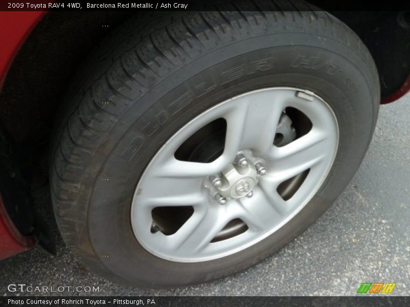 Barcelona Red Metallic / Ash Gray 2009 Toyota RAV4 4WD