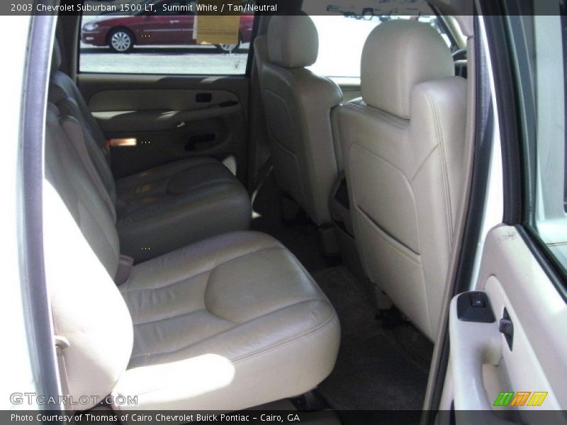  2003 Suburban 1500 LT Tan/Neutral Interior