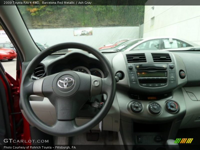 Barcelona Red Metallic / Ash Gray 2009 Toyota RAV4 4WD