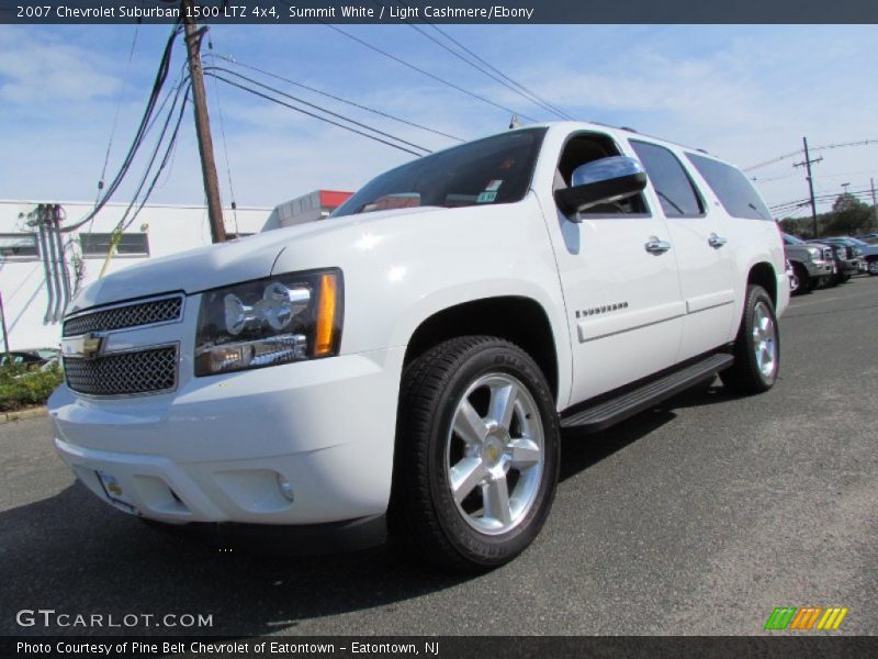 Summit White / Light Cashmere/Ebony 2007 Chevrolet Suburban 1500 LTZ 4x4