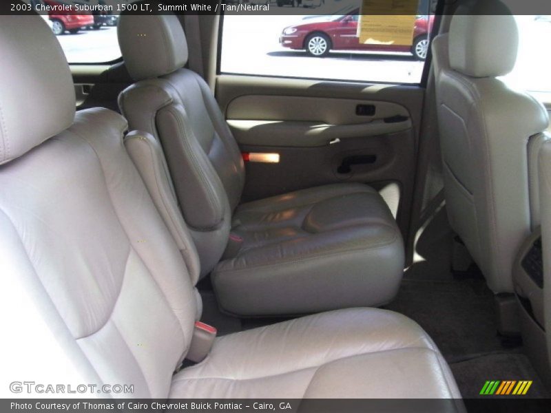  2003 Suburban 1500 LT Tan/Neutral Interior