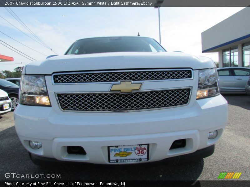 Summit White / Light Cashmere/Ebony 2007 Chevrolet Suburban 1500 LTZ 4x4