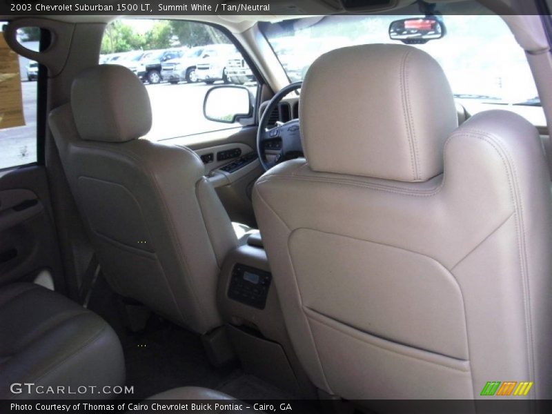  2003 Suburban 1500 LT Tan/Neutral Interior