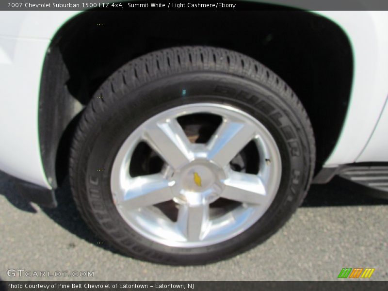 Summit White / Light Cashmere/Ebony 2007 Chevrolet Suburban 1500 LTZ 4x4