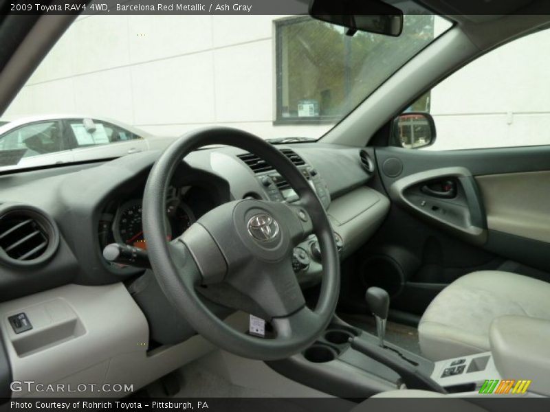 Barcelona Red Metallic / Ash Gray 2009 Toyota RAV4 4WD
