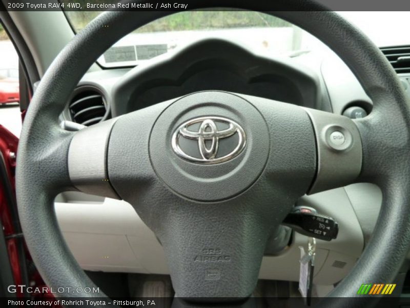 Barcelona Red Metallic / Ash Gray 2009 Toyota RAV4 4WD