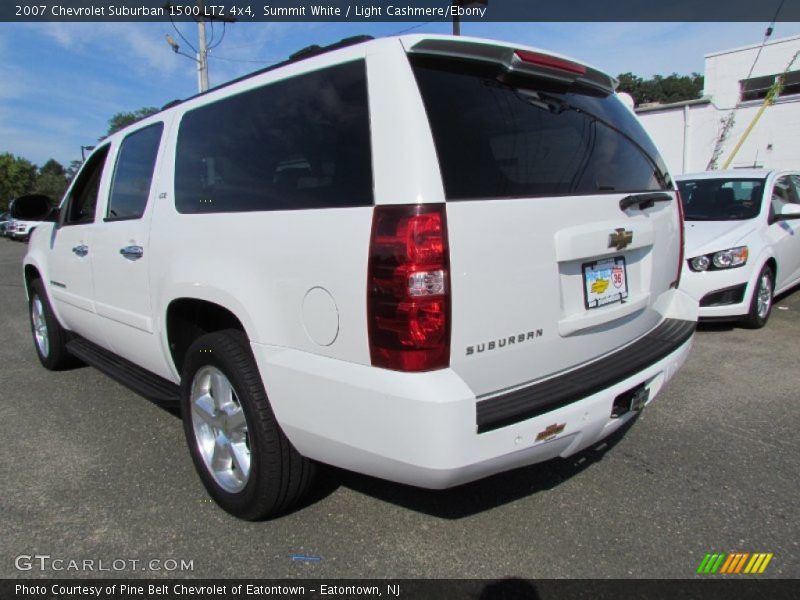 Summit White / Light Cashmere/Ebony 2007 Chevrolet Suburban 1500 LTZ 4x4