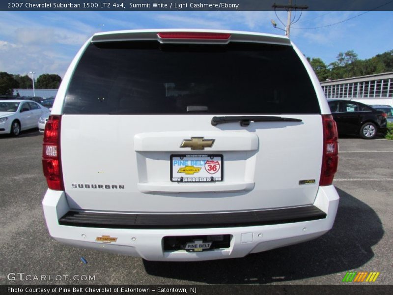 Summit White / Light Cashmere/Ebony 2007 Chevrolet Suburban 1500 LTZ 4x4