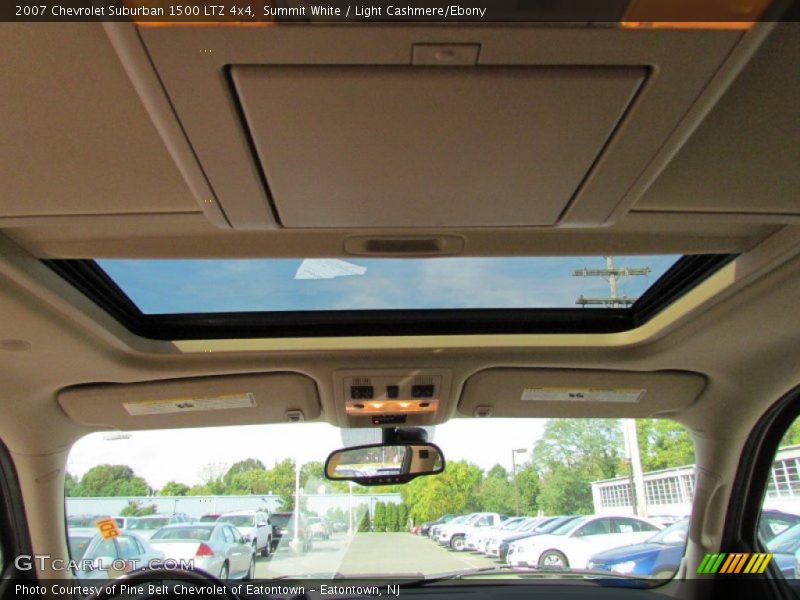 Summit White / Light Cashmere/Ebony 2007 Chevrolet Suburban 1500 LTZ 4x4