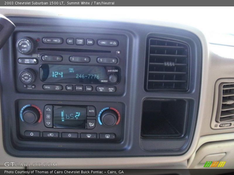 Audio System of 2003 Suburban 1500 LT