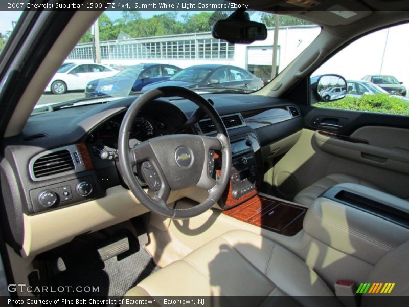 Summit White / Light Cashmere/Ebony 2007 Chevrolet Suburban 1500 LTZ 4x4