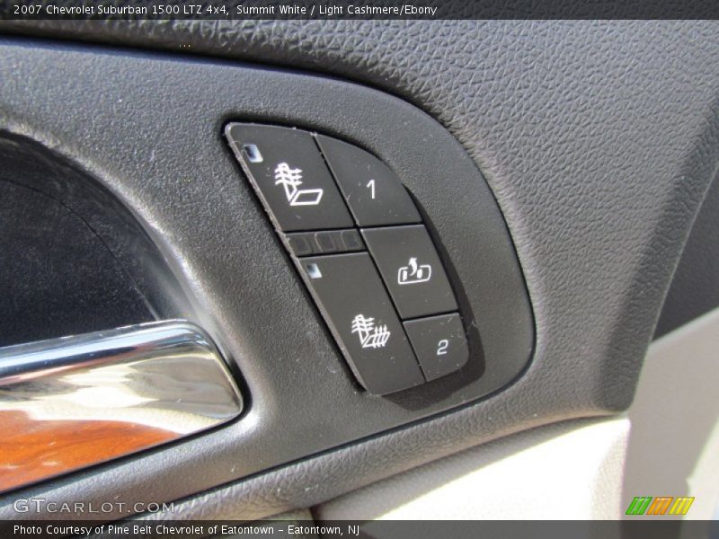 Summit White / Light Cashmere/Ebony 2007 Chevrolet Suburban 1500 LTZ 4x4
