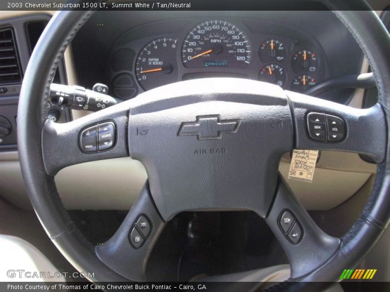  2003 Suburban 1500 LT Steering Wheel