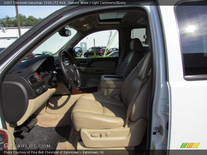 Summit White / Light Cashmere/Ebony 2007 Chevrolet Suburban 1500 LTZ 4x4