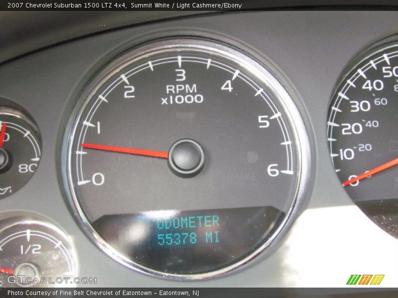 Summit White / Light Cashmere/Ebony 2007 Chevrolet Suburban 1500 LTZ 4x4