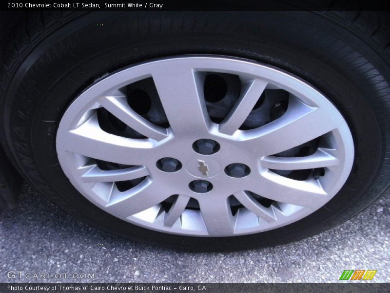 Summit White / Gray 2010 Chevrolet Cobalt LT Sedan