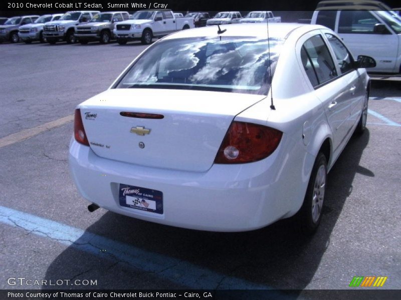 Summit White / Gray 2010 Chevrolet Cobalt LT Sedan