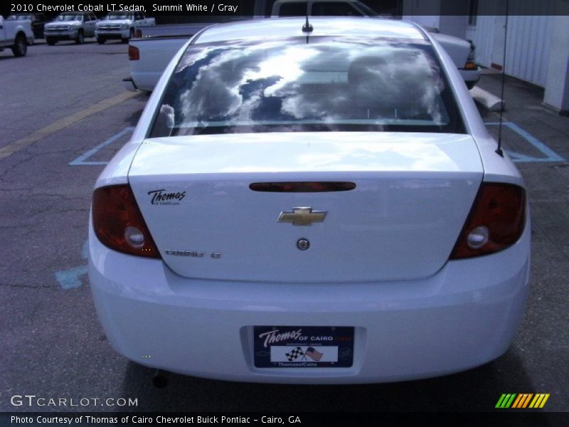 Summit White / Gray 2010 Chevrolet Cobalt LT Sedan