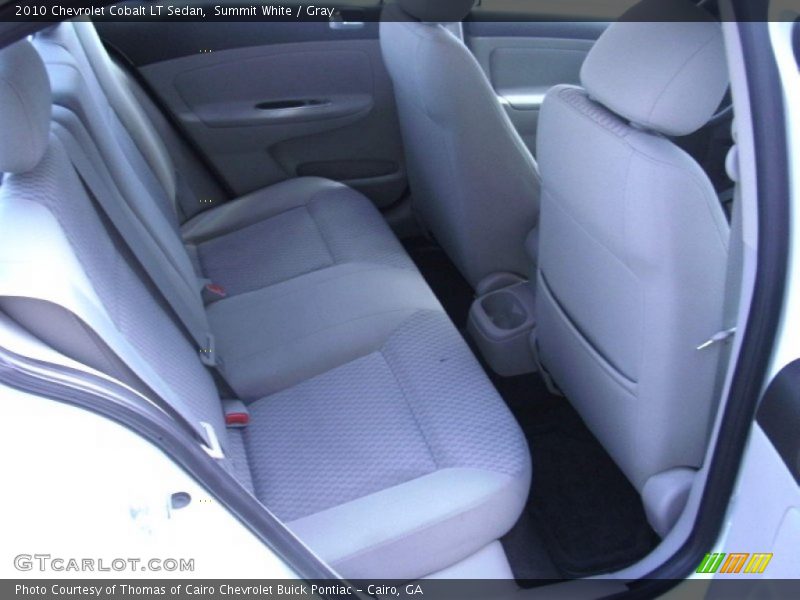 Summit White / Gray 2010 Chevrolet Cobalt LT Sedan