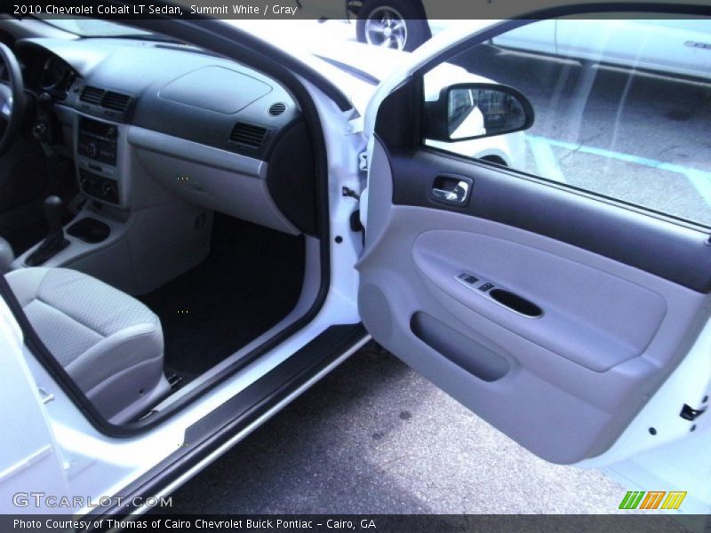 Summit White / Gray 2010 Chevrolet Cobalt LT Sedan