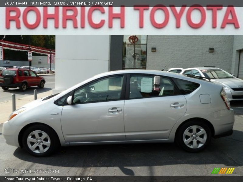 Classic Silver Metallic / Dark Gray 2007 Toyota Prius Hybrid