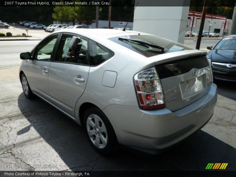 Classic Silver Metallic / Dark Gray 2007 Toyota Prius Hybrid