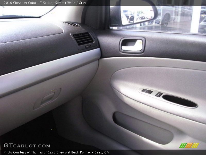 Summit White / Gray 2010 Chevrolet Cobalt LT Sedan