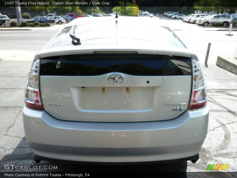 Classic Silver Metallic / Dark Gray 2007 Toyota Prius Hybrid